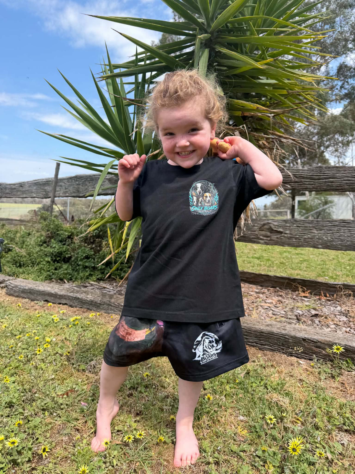 Kids Scout and Bruiser t-shirt