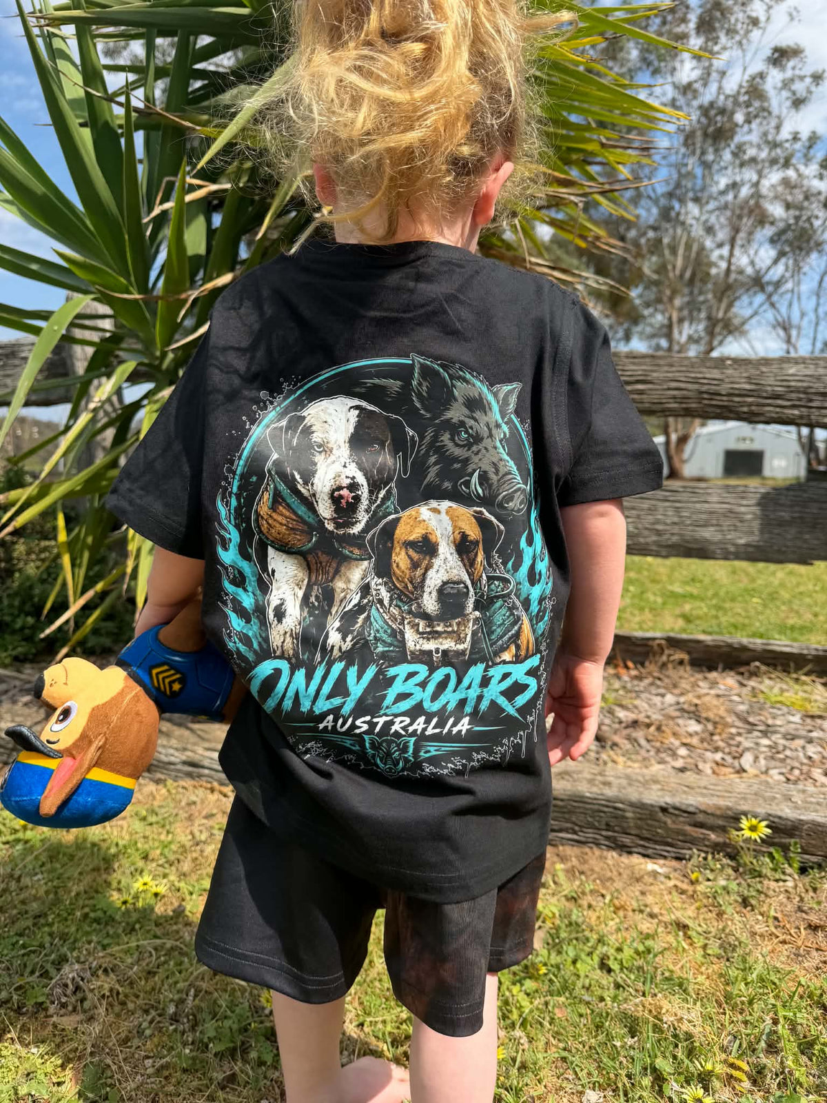 Kids Scout and Bruiser t-shirt