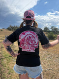 Pink camo t-shirt