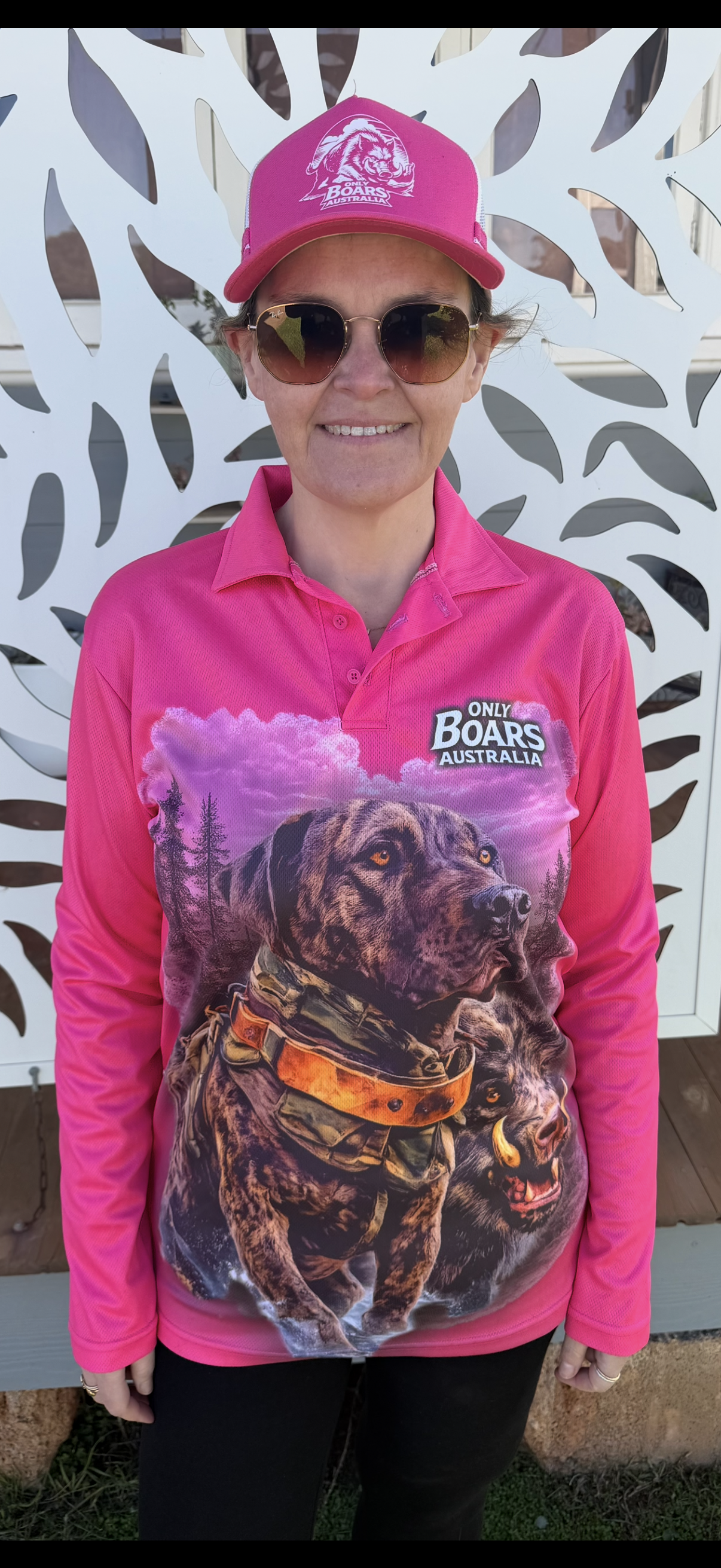 Pink Fishing Shirt