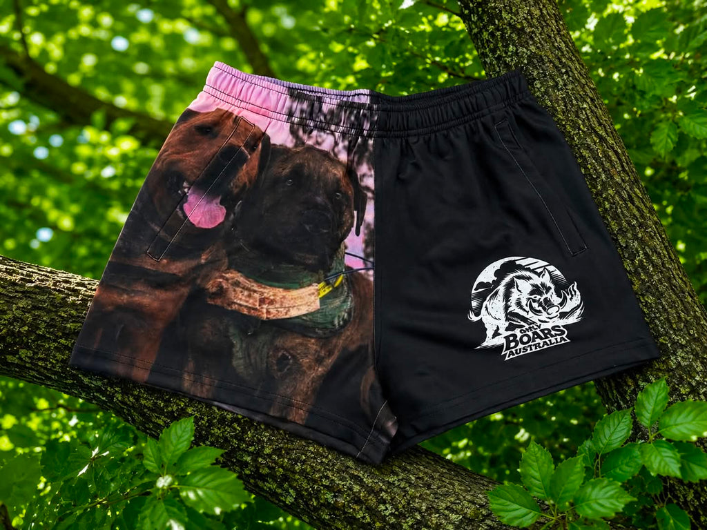 Kids Dogs Pride Footy Shorts