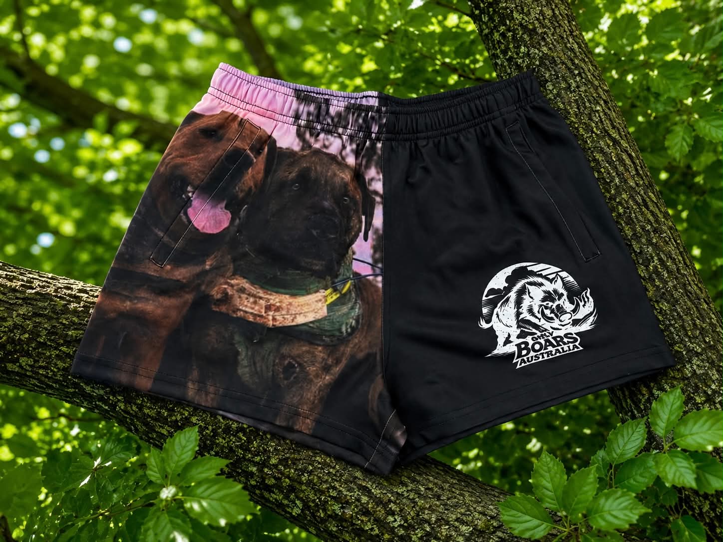 Kids Dogs Pride Footy Shorts