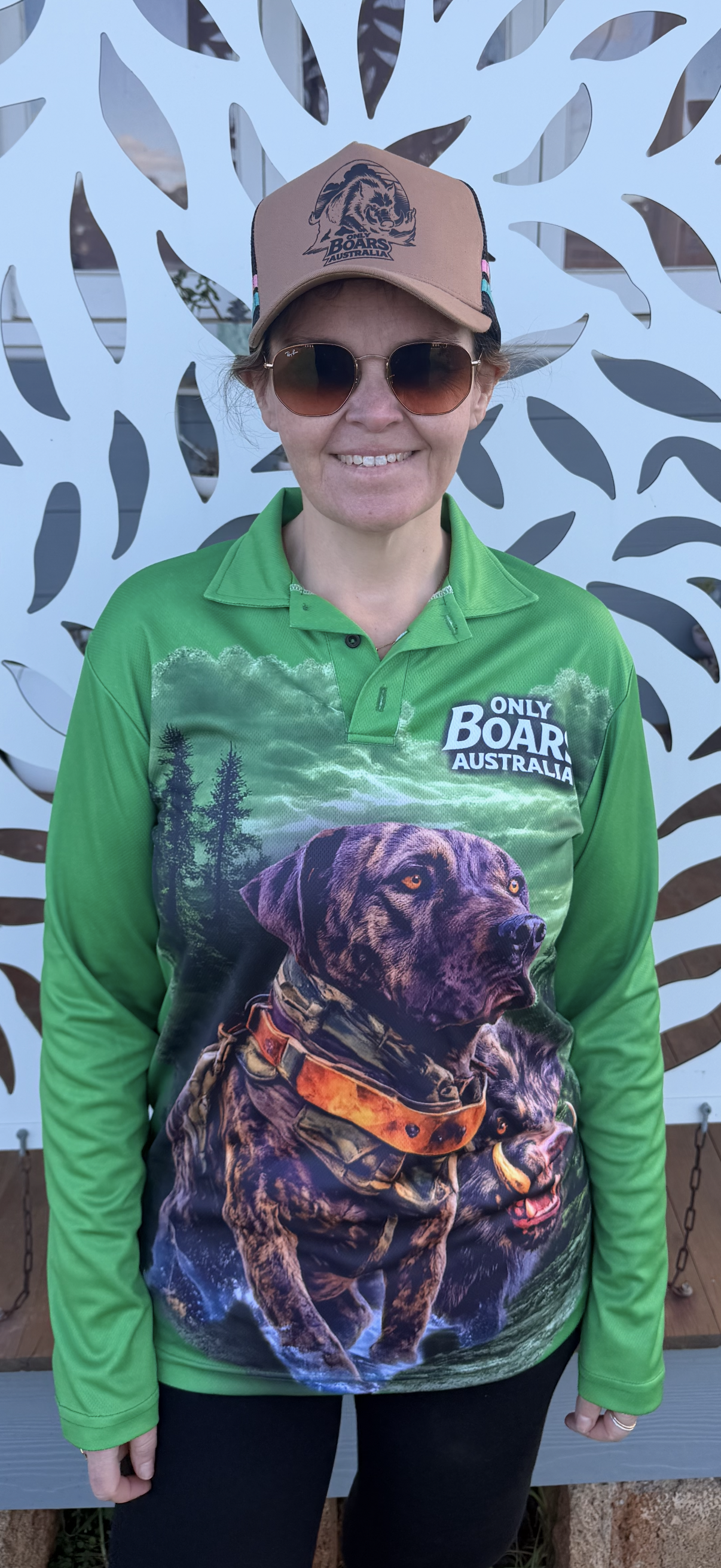 Green Fishing Shirt