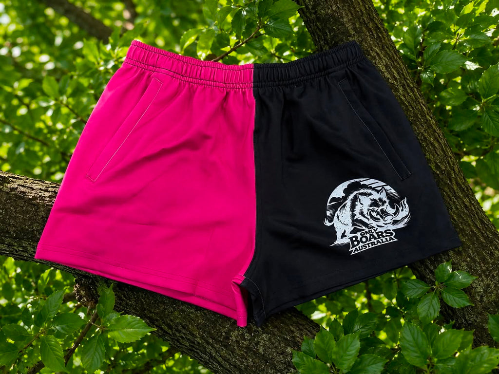 Hot Pink Footy Shorts