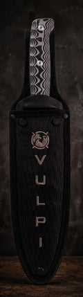 Black and Grey Vulpi pig sticker