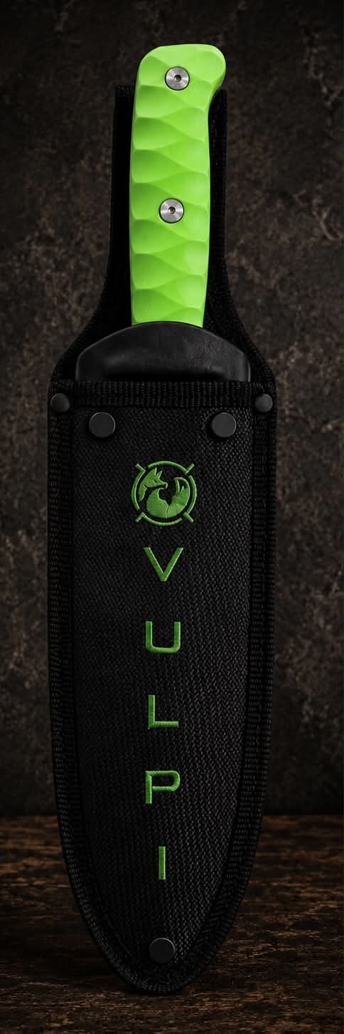 Green Vulpi pig sticker