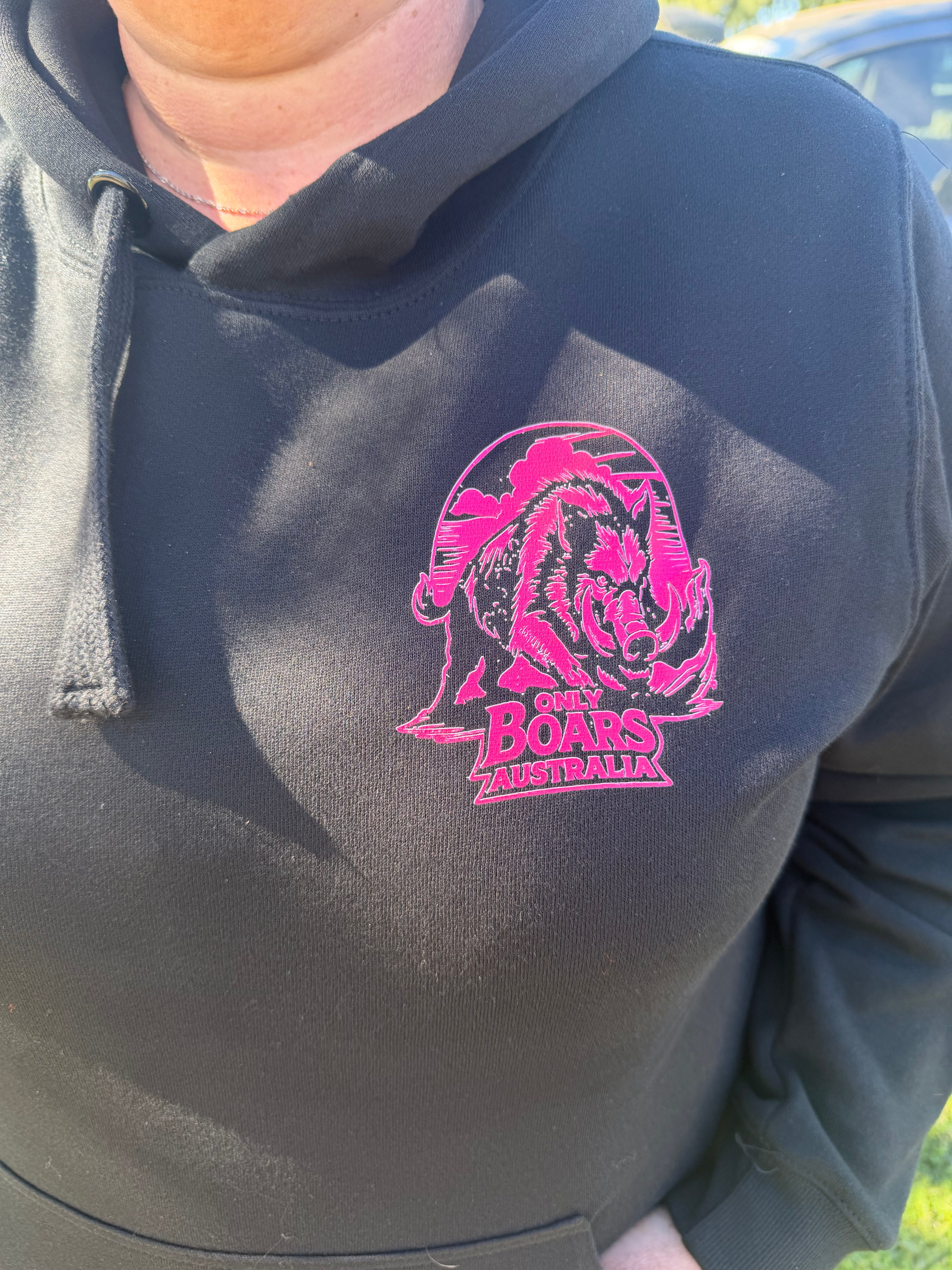 Pink Pig Dogs hoodie