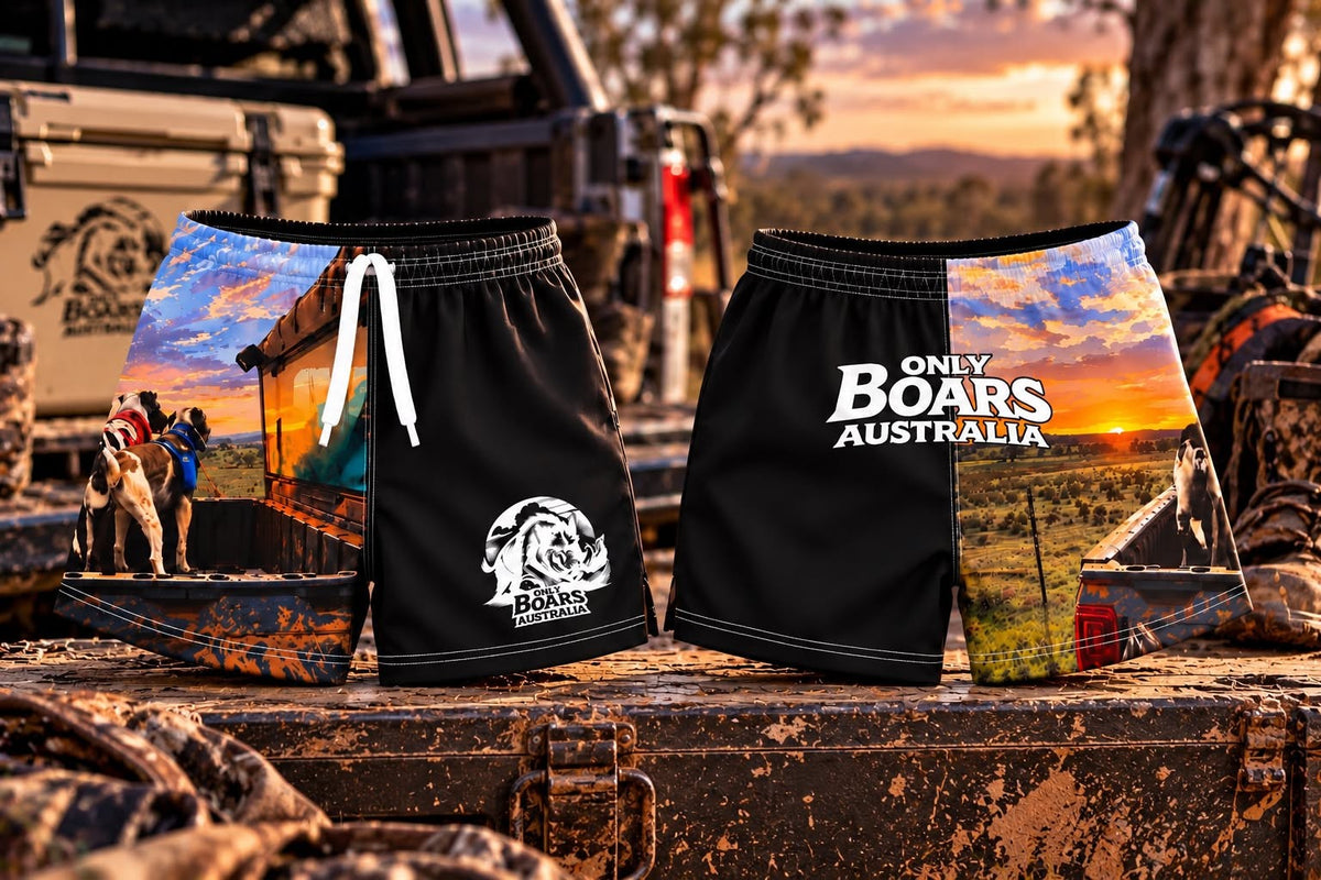 Kids Dog Butt footy shorts
