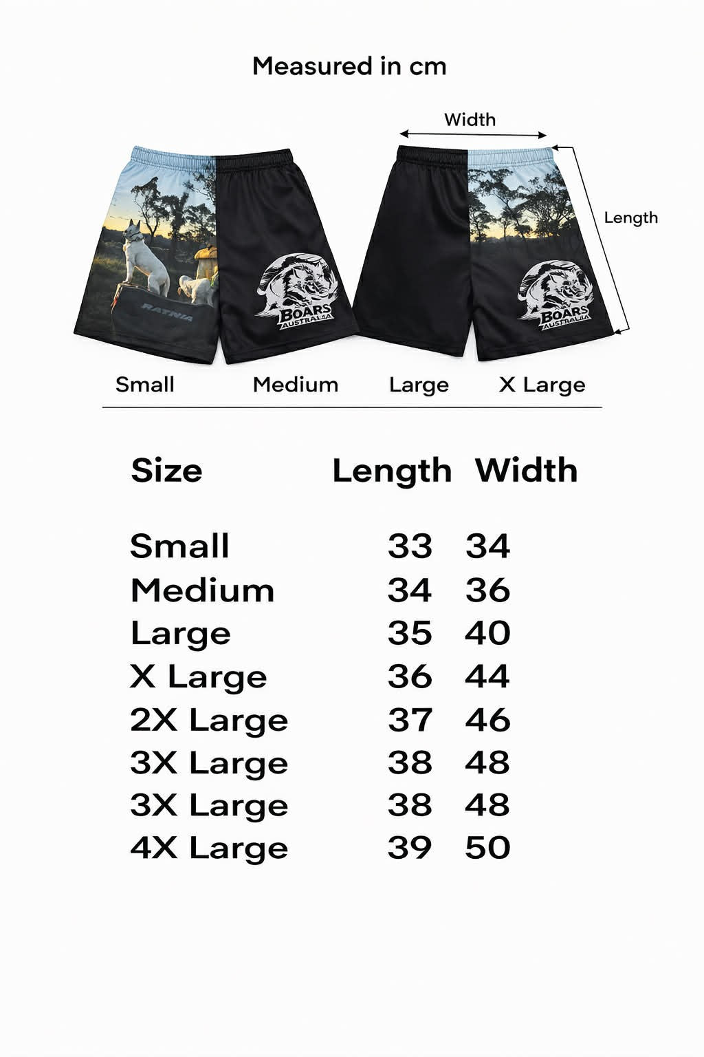 Blue and Black Aztec footy shorts